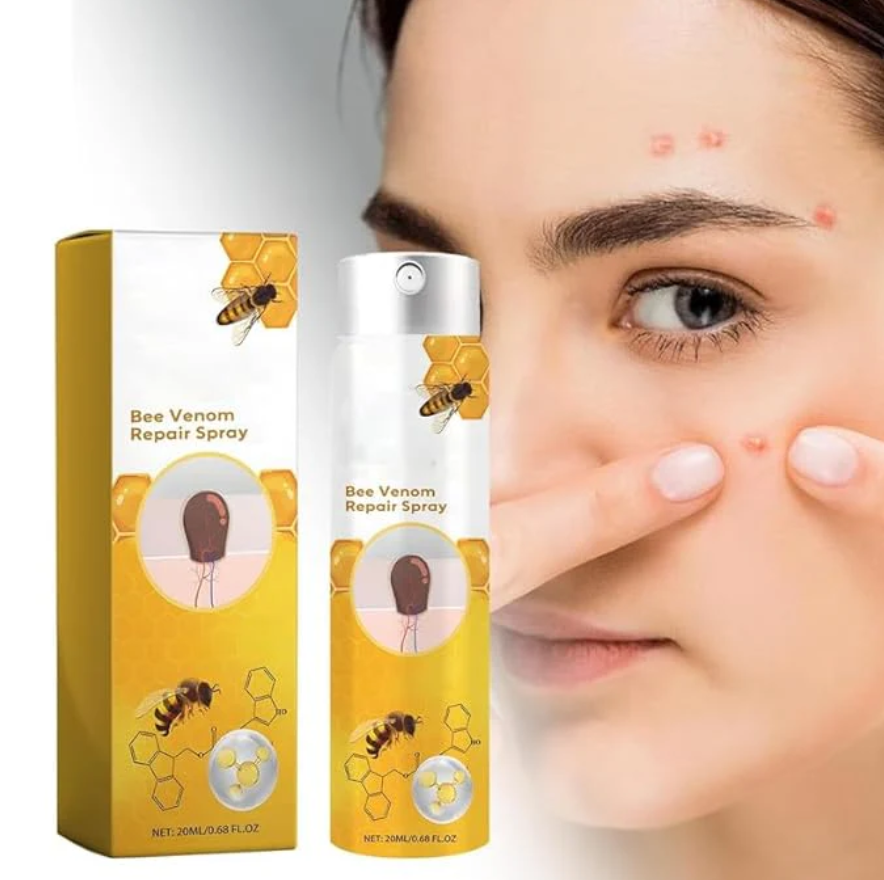 Pack (2 boites )Spray TagRecede de au venin d'abeille pour traitement les verrues