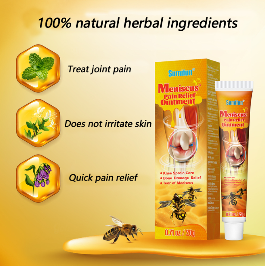 Pack ( 2 Boites ) Gel Venin d'abeille pour soulager les douleurs articulaires,  dos, les genoux,  cou  et épaules