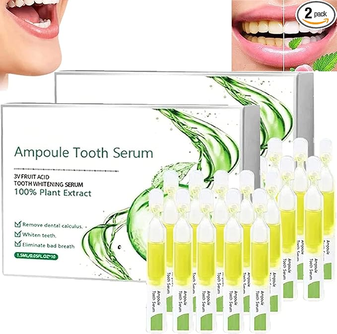 (2 packs ) Sérum dentaire pour ampoule