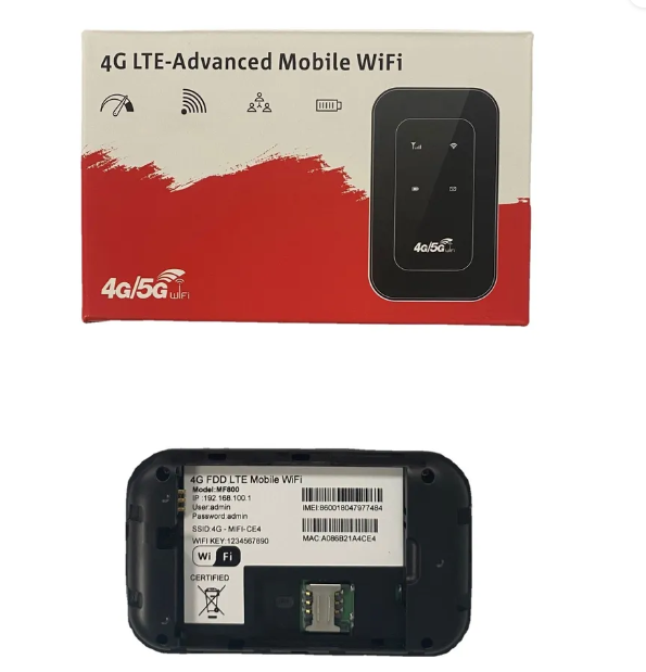 wifi Portable sans Fils 4G/5G avec battery 2100 mAh